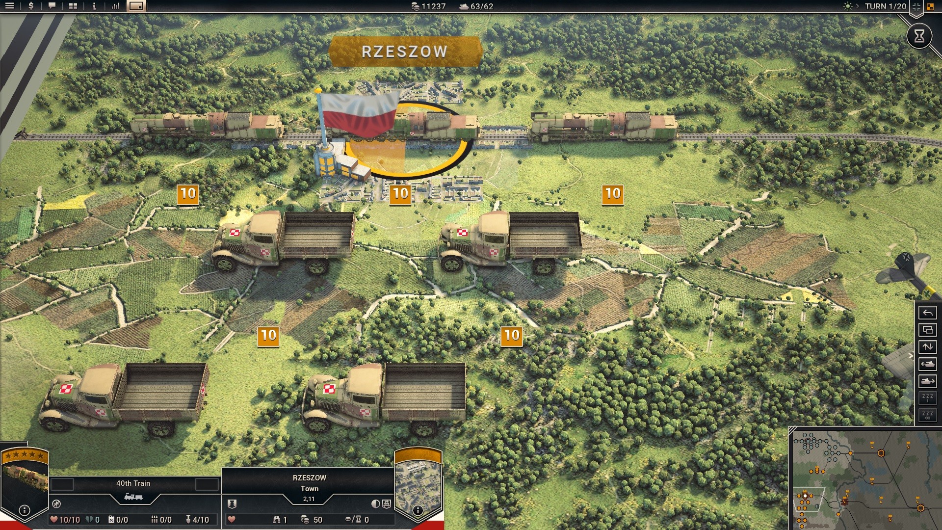 Panzer Corps 2: Axis Operations - 1939 DLC EU PC Steam CD Key screenshot 4