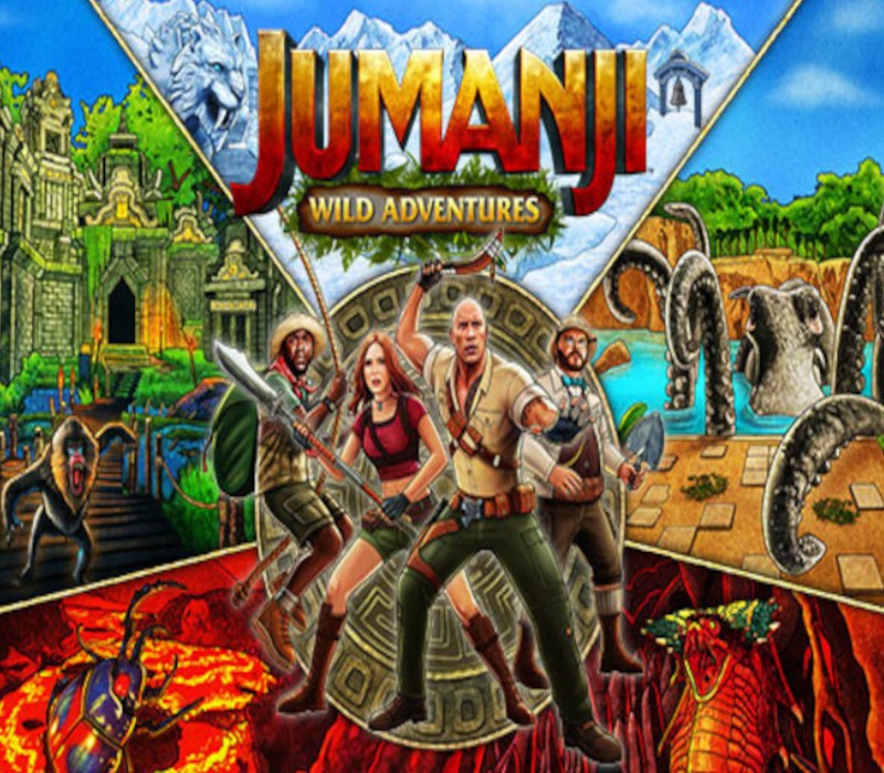 Capa de Jumanji: Wild Adventures PC Steam CD Key