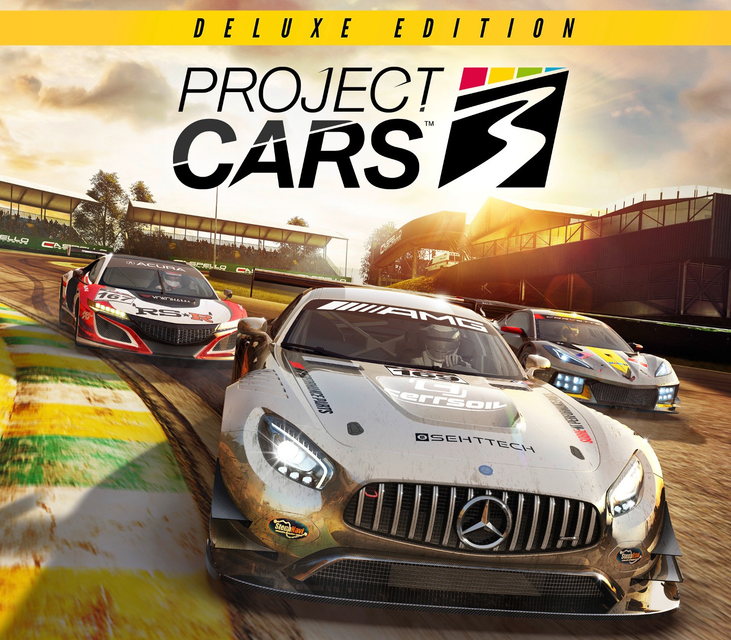 Project CARS 3 Deluxe Edition PC Steam CD Key cover art