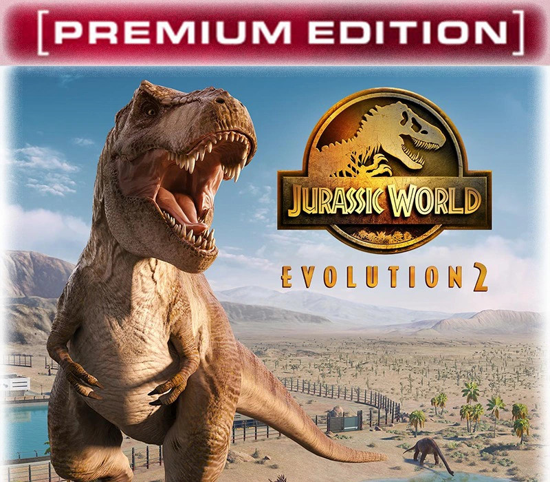 Jurassic World Evolution 2: Premium Edition 2022 Steam CD Key cover art