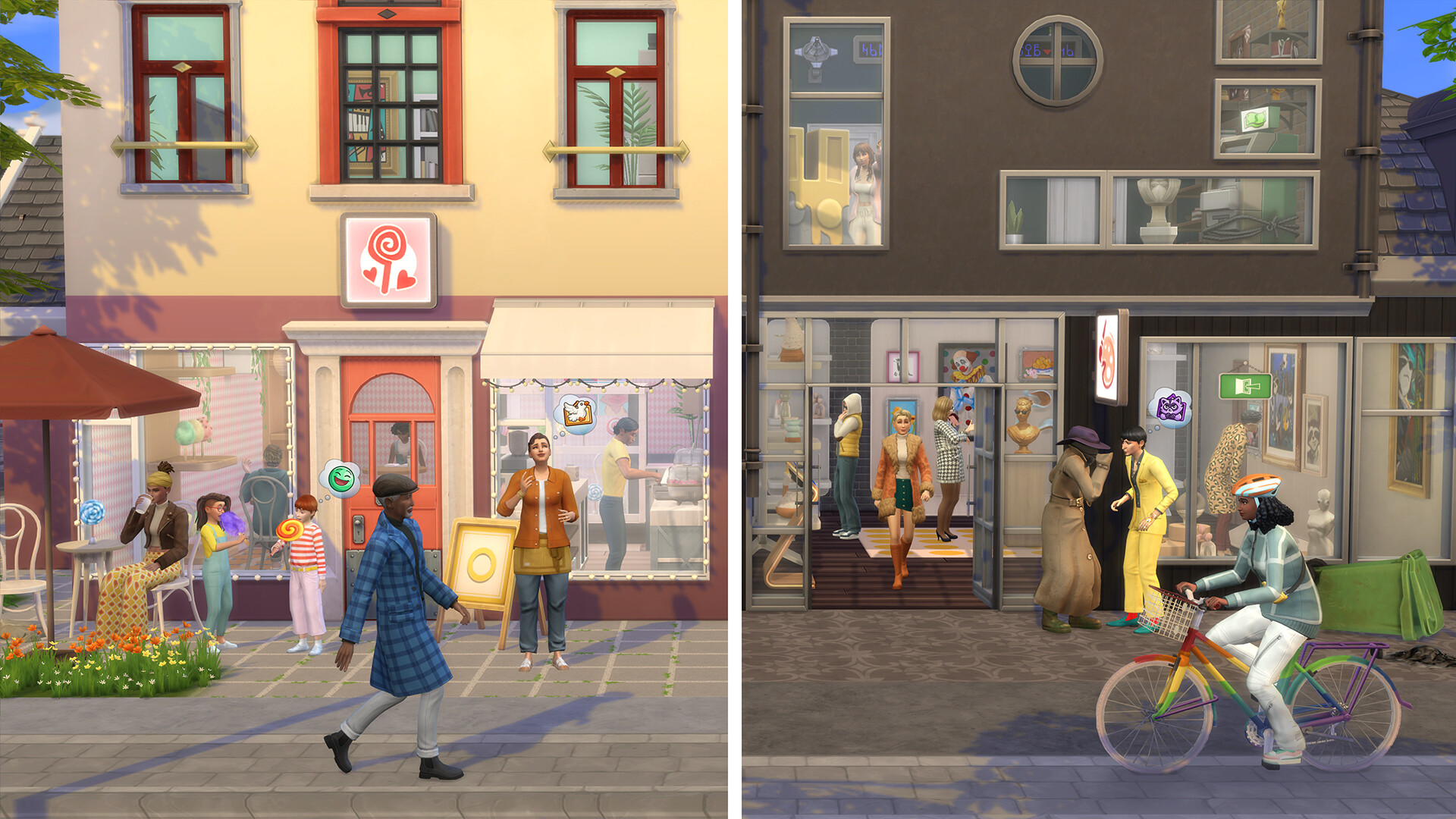 Captura de tela 1 de The Sims 4 - Businesses & Hobbies Expansion Pack DLC EU PC EA App CD Key