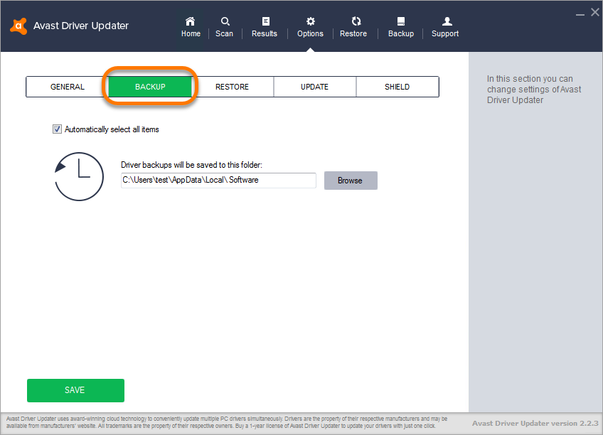 AVAST Driver Updater Key (3 Years / 3 PCs) screenshot 3