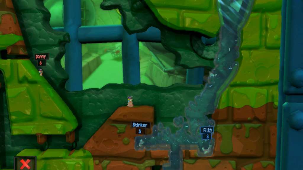 Worms Revolution EU PC Steam CD Key screenshot 5