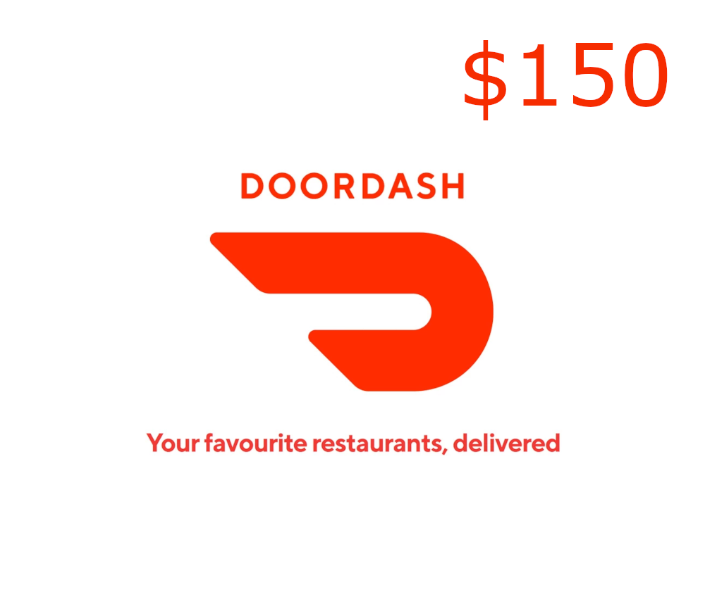 Обложка DoorDash $150 Gift Card US