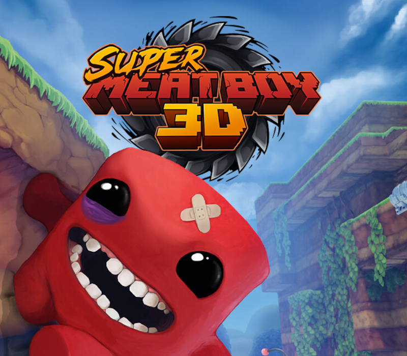 Super Meat Boy 3D PC Steam Account cover art