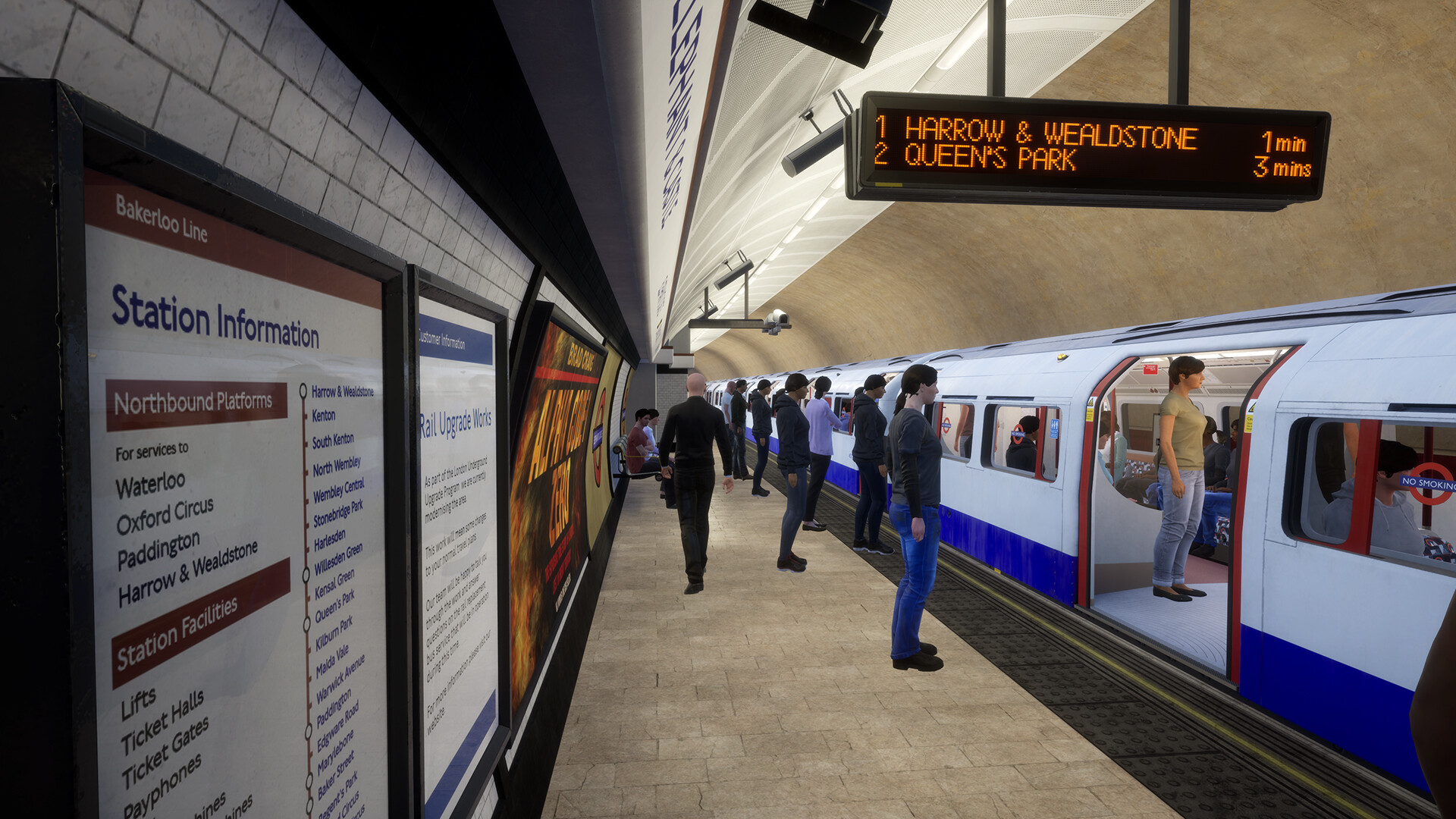 Screenshot 2 di Train Sim World 6 - Bakerloo Line DLC EU XBOX One / Xbox Series X|S / PC CD Key