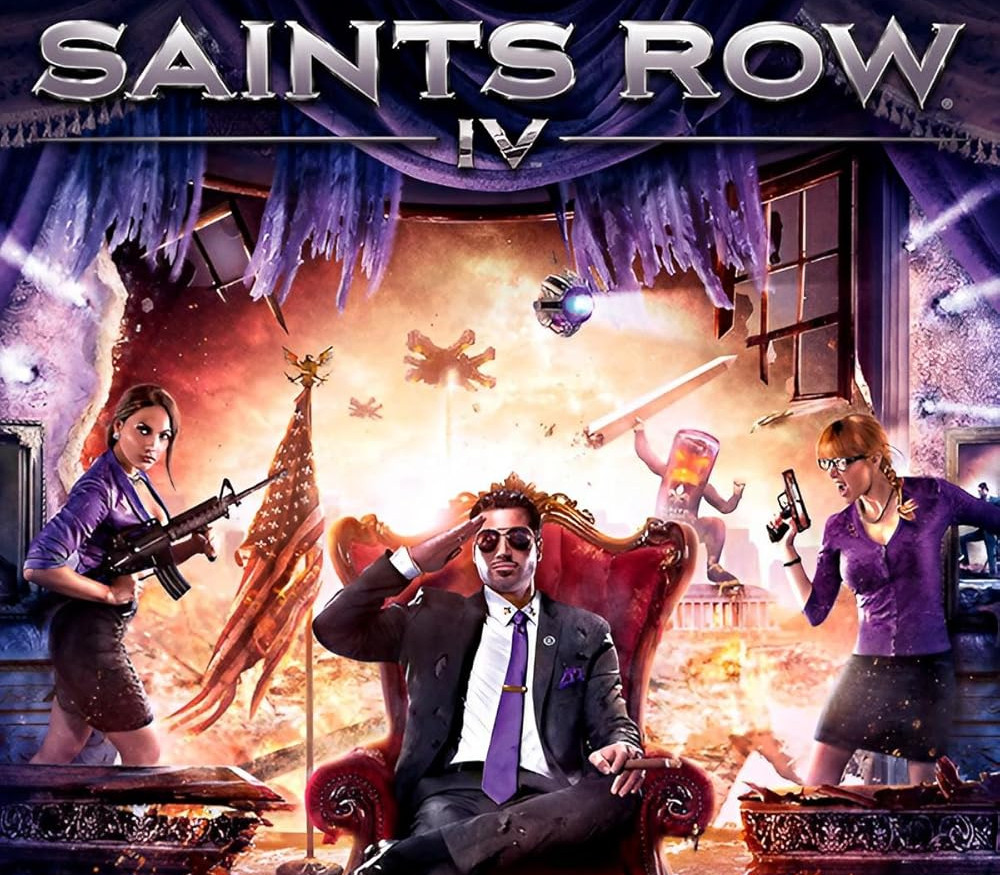 Saints Row IV EU PC Steam CD Key cover art