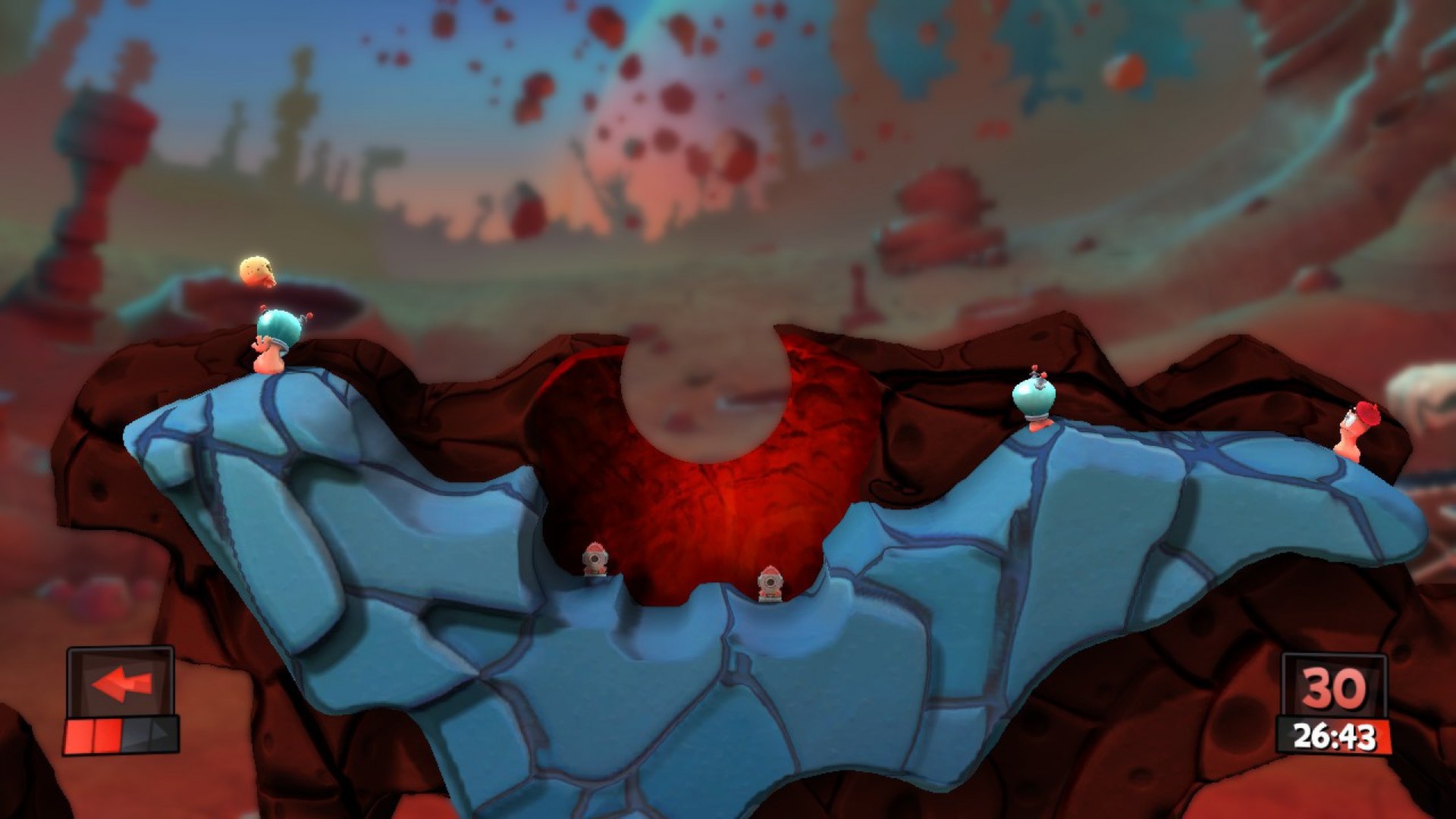 Worms Revolution - Mars Pack DLC PC Steam CD Key screenshot 2