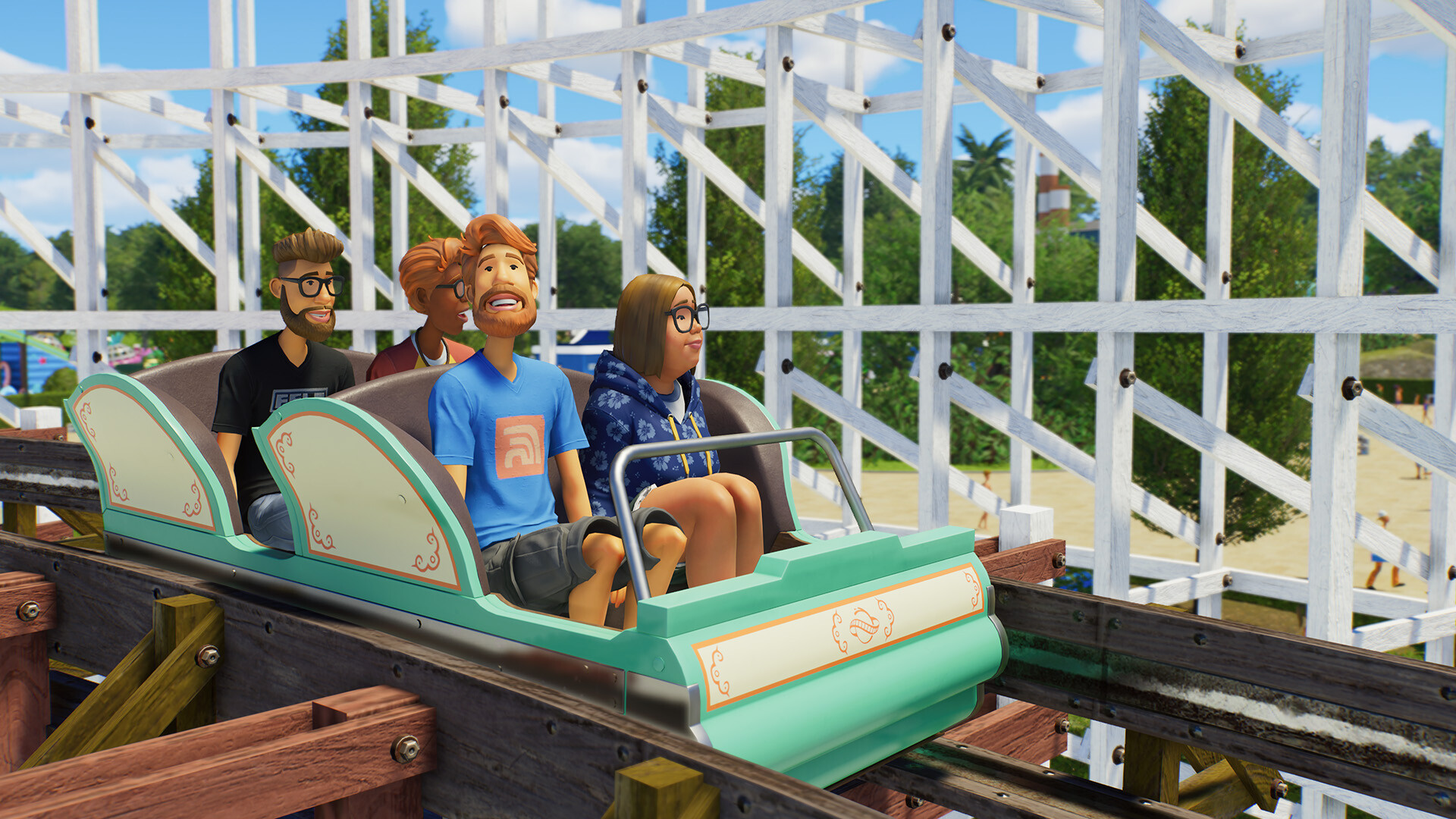 Planet Coaster 2 - Vintage Funfair Ride Pack DLC PC Steam CD Key screenshot 4