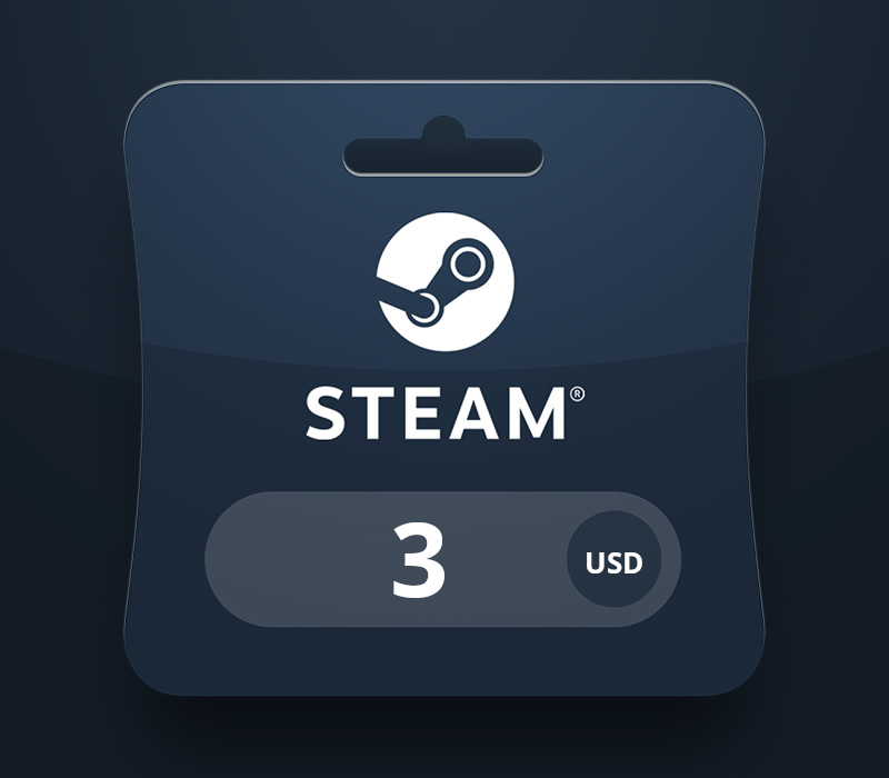 PC Steam Gift Card USD 3 TR Activation Code kapak görseli