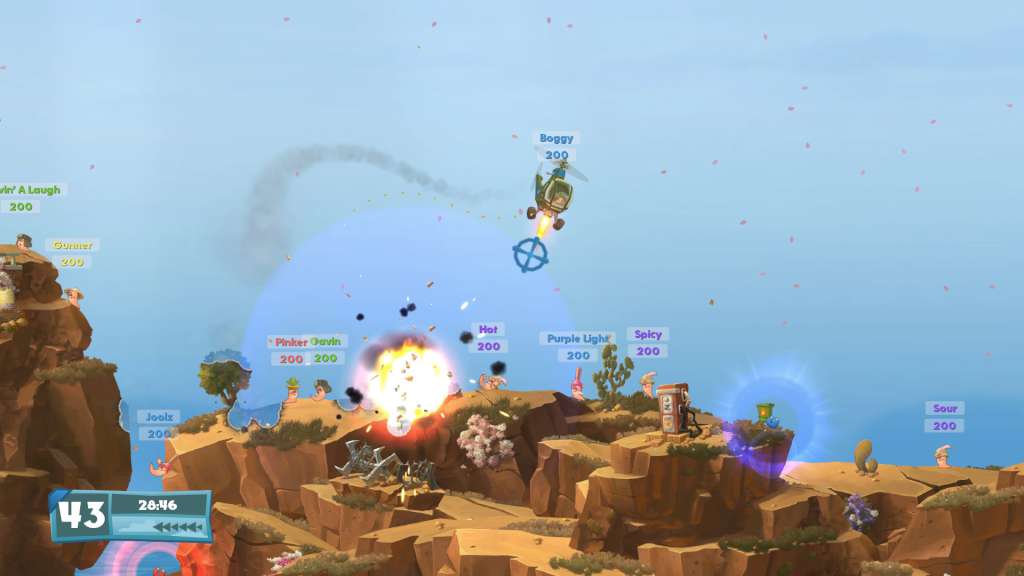 Screenshot 4 di WORMS W.M.D Nintendo Switch Access