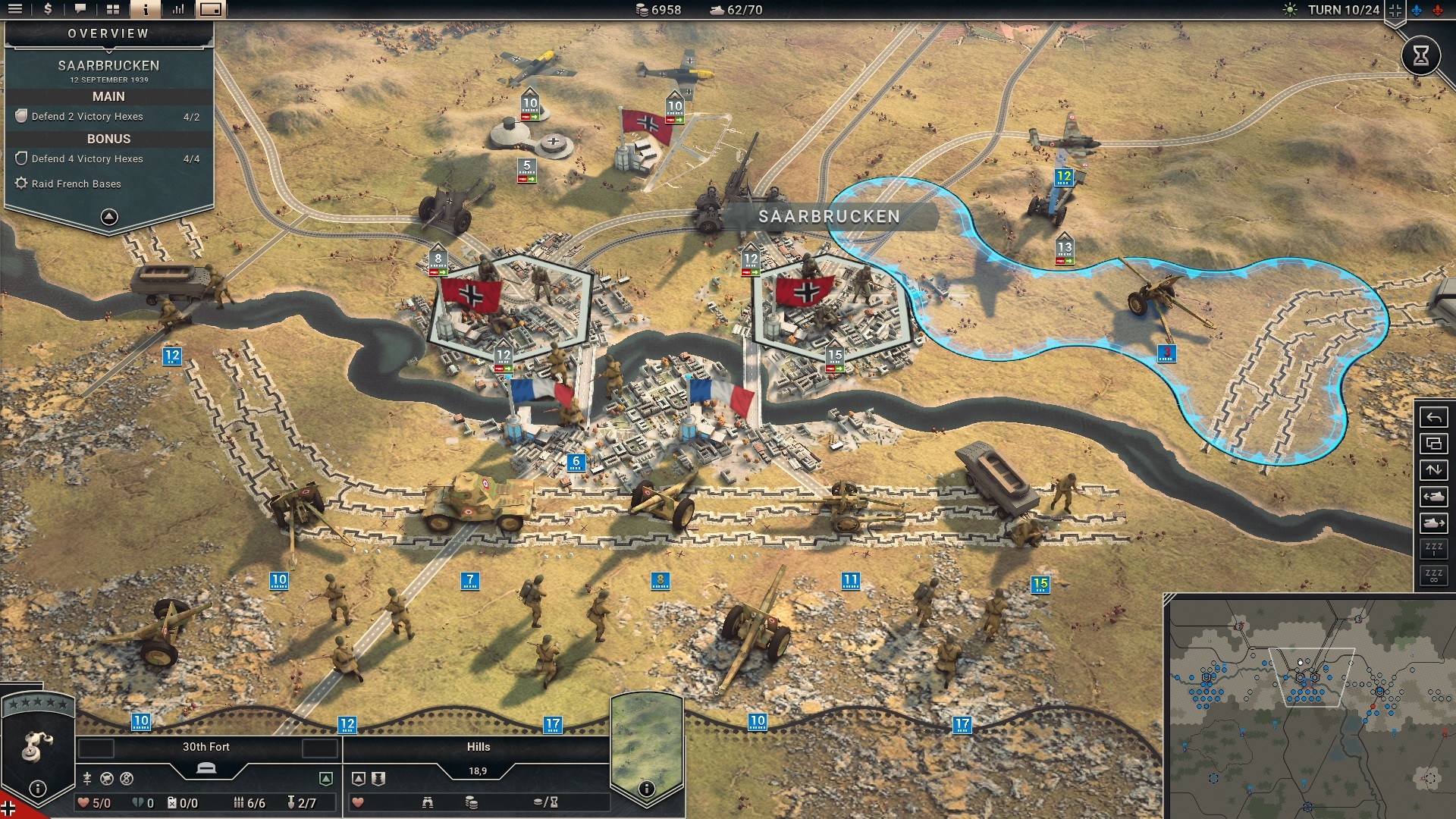 Panzer Corps 2: Axis Operations - 1939 DLC EU PC Steam CD Key screenshot 5