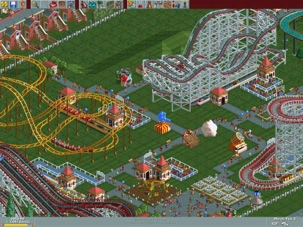 RollerCoaster Tycoon Deluxe Steam CD Key screenshot 3