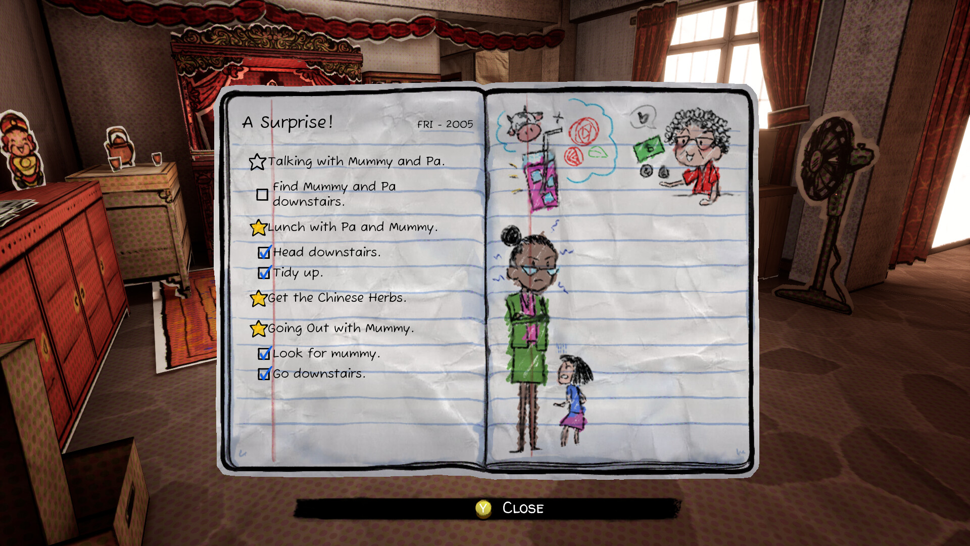 Paper Ghost Stories: Third Eye Open PC Steam CD Key — скриншот 6
