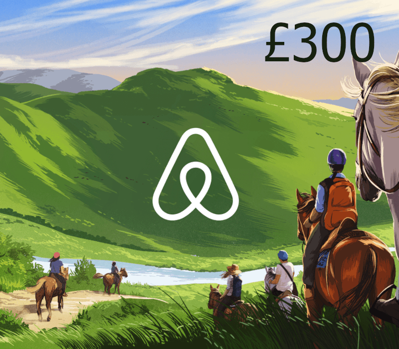 Copertina di Airbnb GBP 300 Gift Card UK