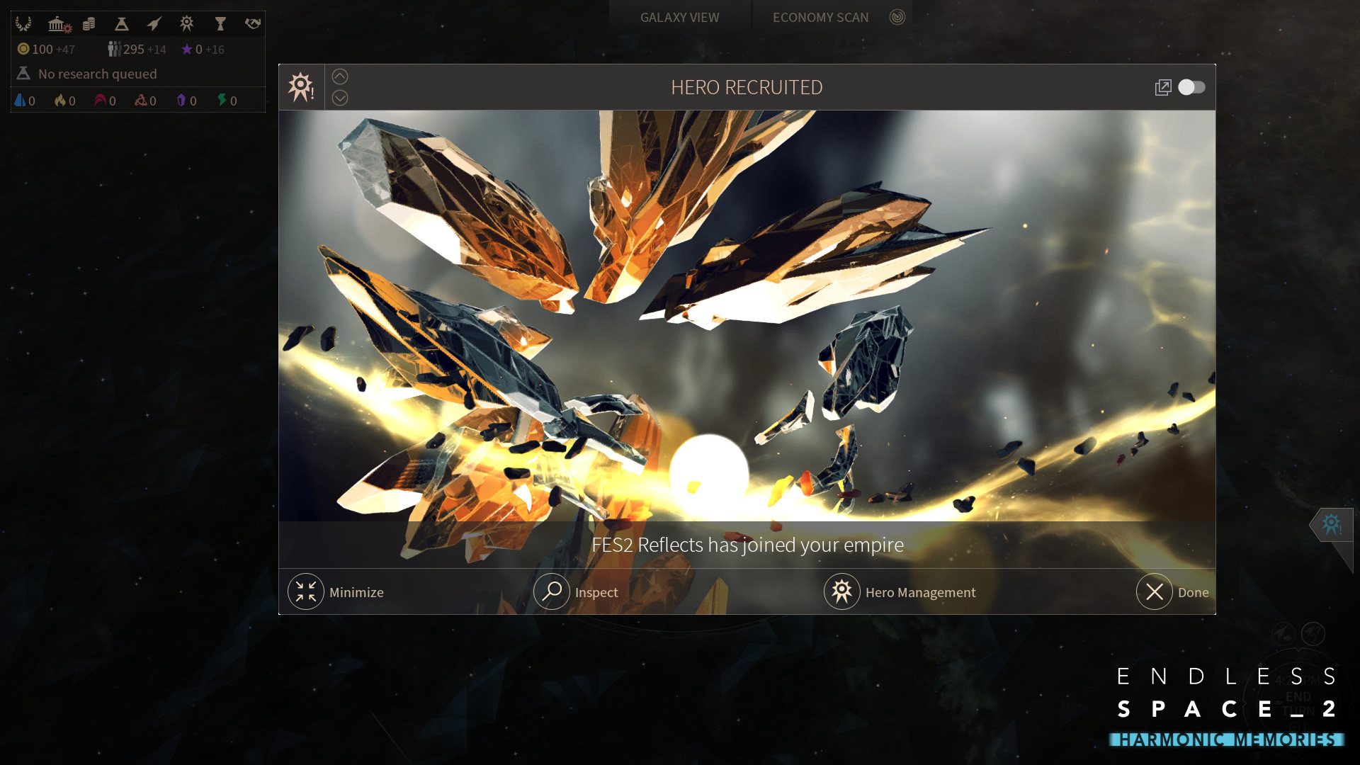Endless Space 2 - Harmonic Memories DLC EU Steam CD Key screenshot 3