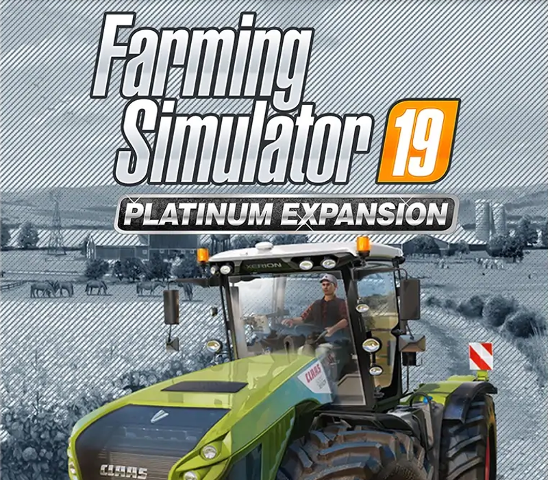 Jaquette de Farming Simulator 19 - Platinum Expansion DLC Giants Software CD Key