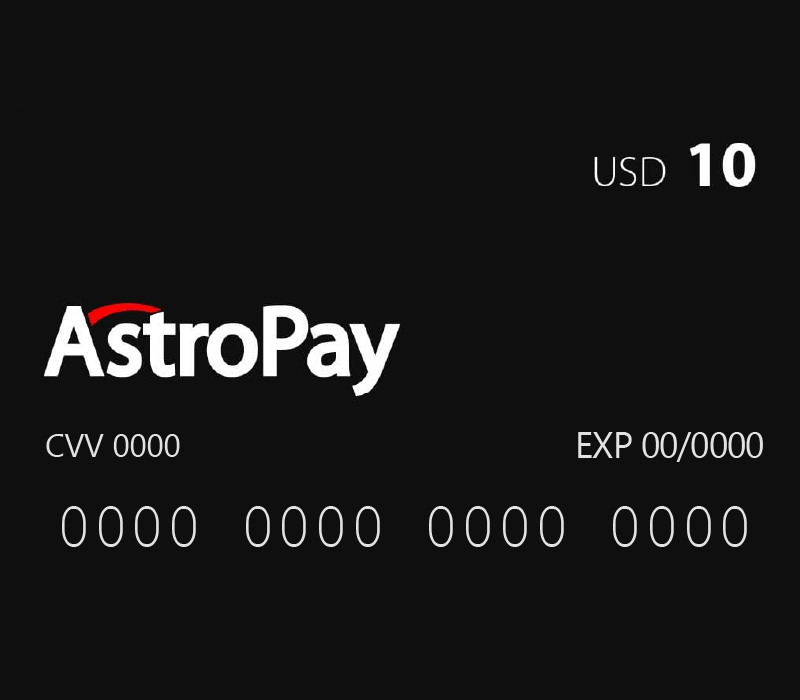Okładka Astropay Card $10 US
