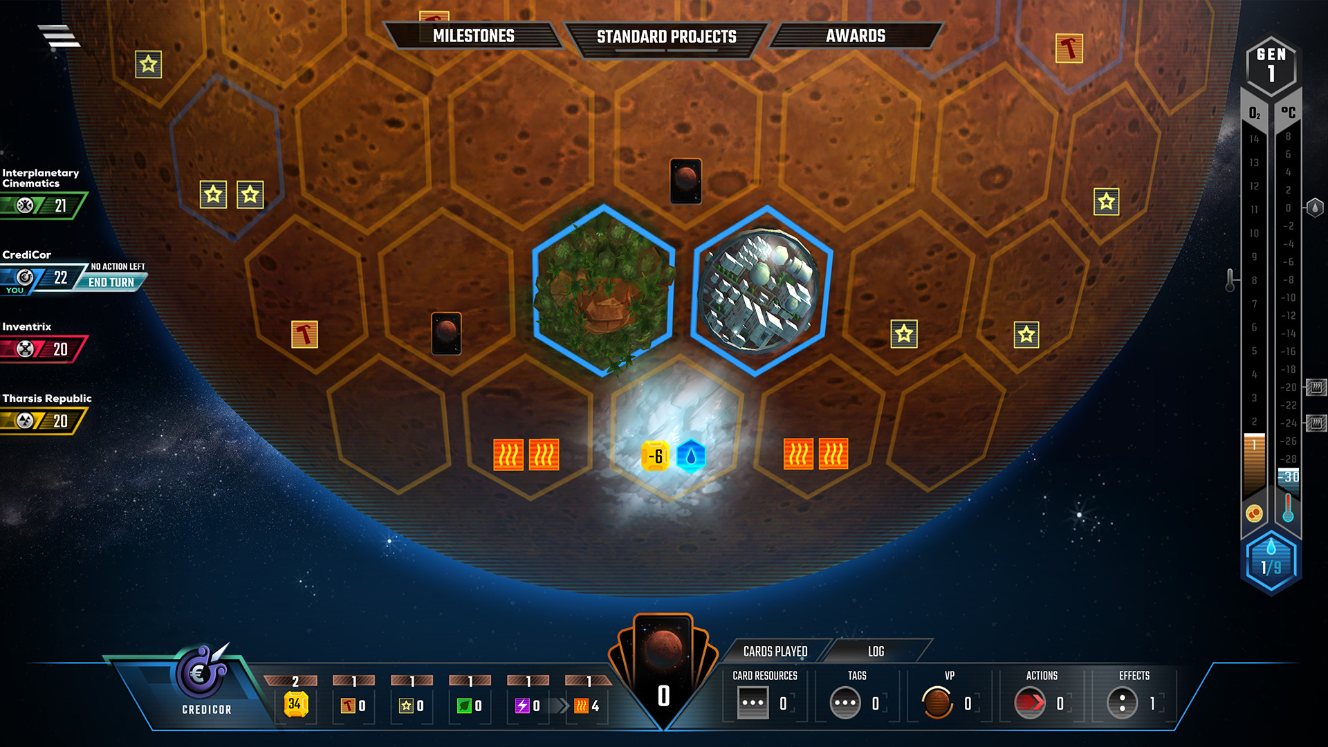 Terraforming Mars - Hellas & Elysium DLC Steam CD Key screenshot 2