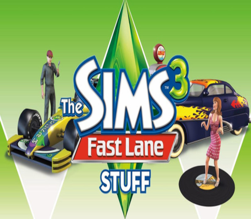 Jaquette de The Sims 3 - Fast Lane Stuff Expansion Pack DLC PC EA App CD Key