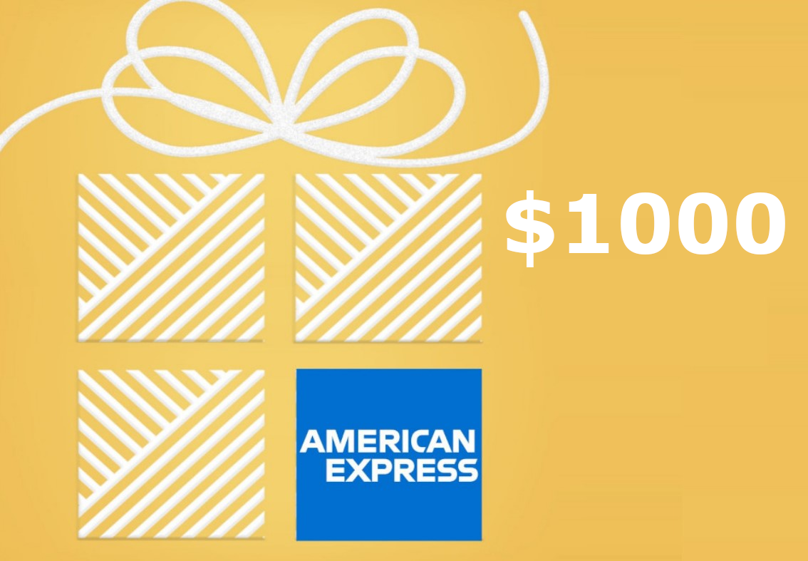 Screenshot 1 di American Express $1000 US Gift Card (6 Month Expiration)
