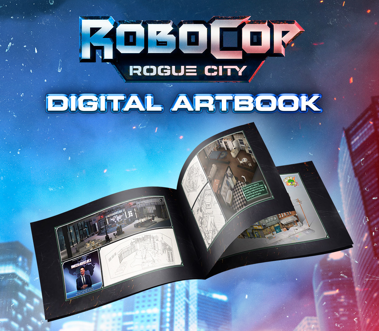 Robocop: Rogue City - Digital Artbook DLC EU PC Steam CD Key cover art