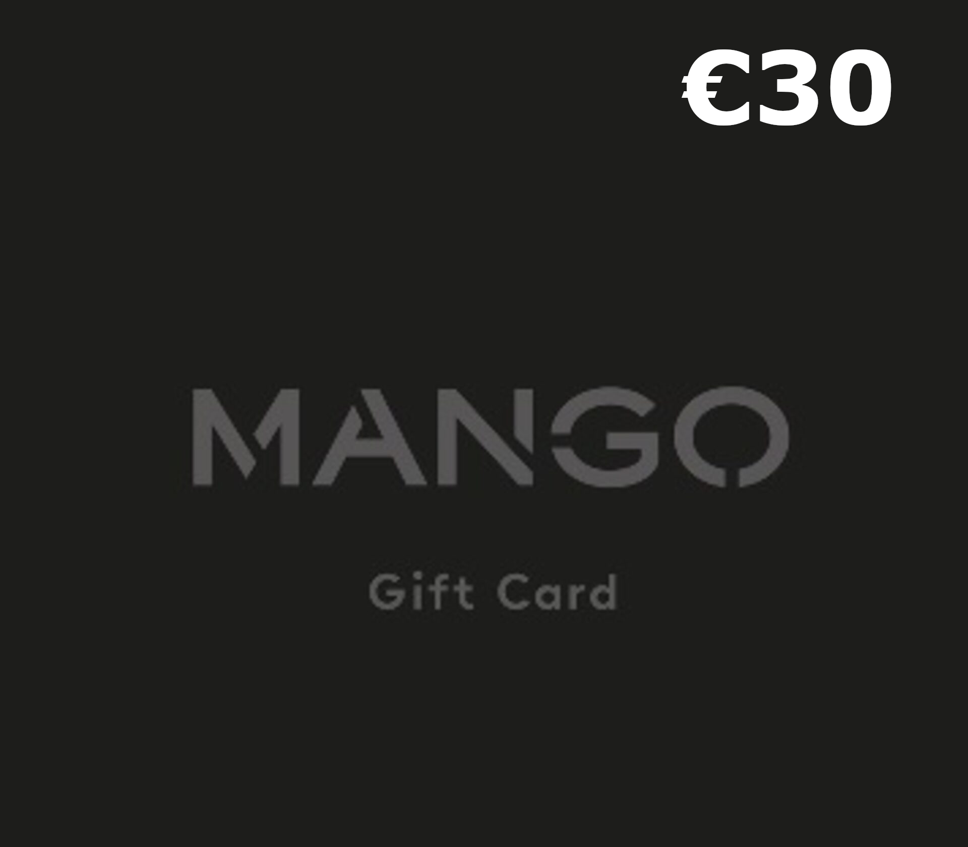 Mango €30 Gift Card DE 封面图