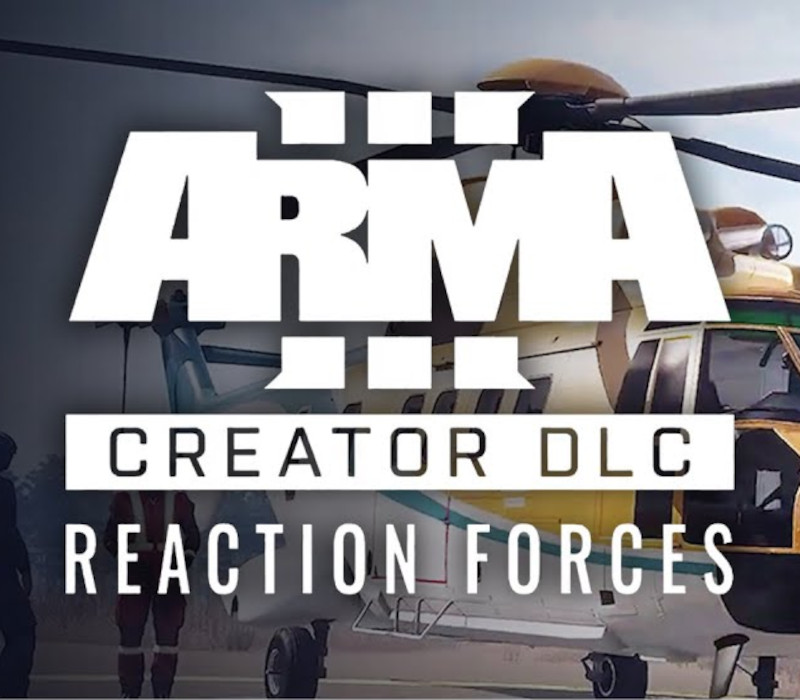 Arma 3 Creator DLC - Reaction Forces DLC PC Steam CD Key cover art