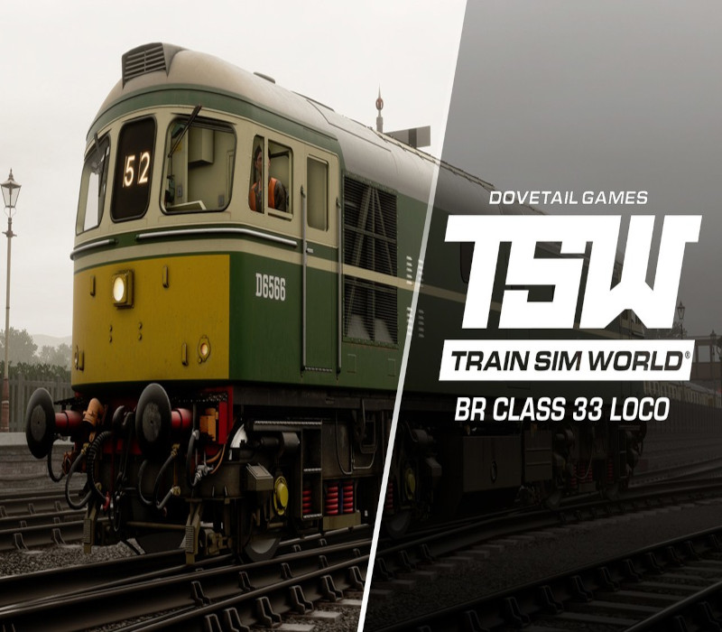 Cover von Train Sim World 2: BR Class 33 Loco Add-On DLC Steam CD Key