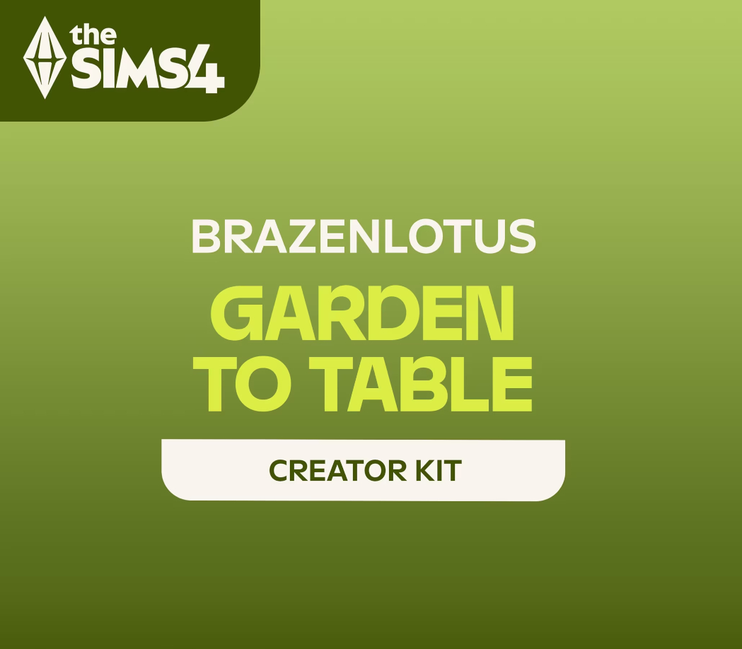 The Sims 4 - Garden to Table Kit DLC PC EA App CD Key cover art