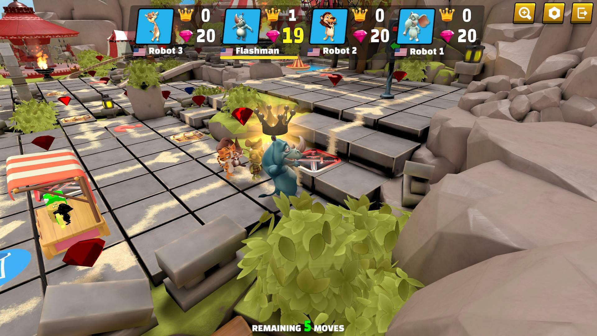 Screenshot 4 di Carnival Heroes - Super party minigames PC Steam CD Key