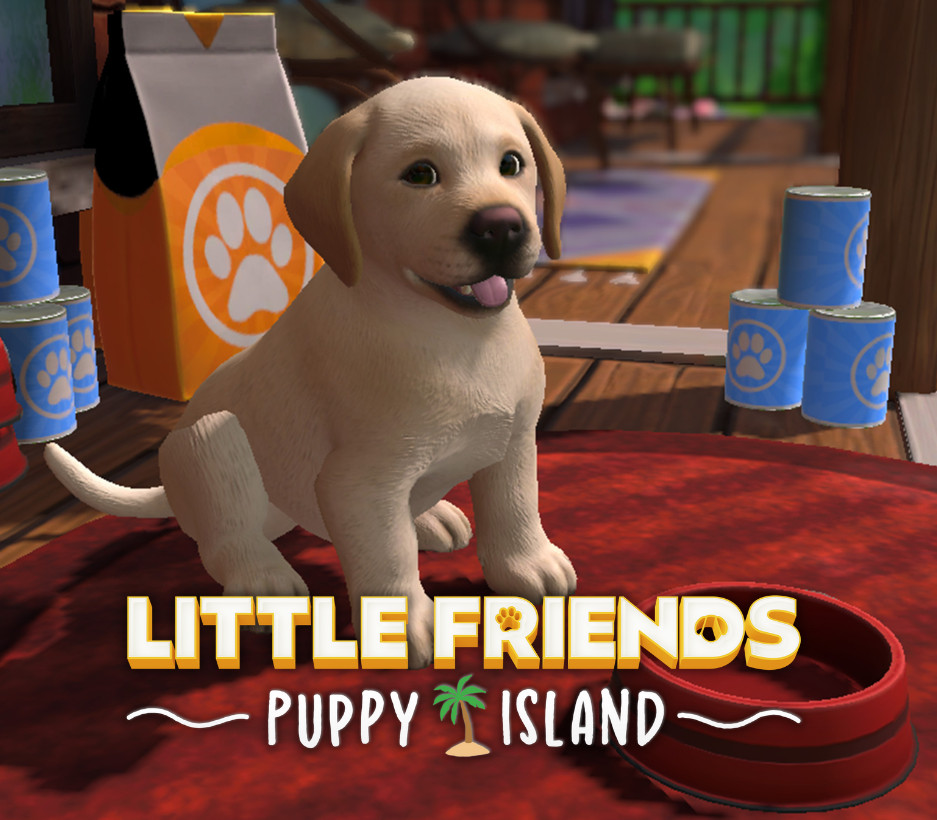 Little Friends: Puppy Island EU Nintendo Switch CD Key cover art