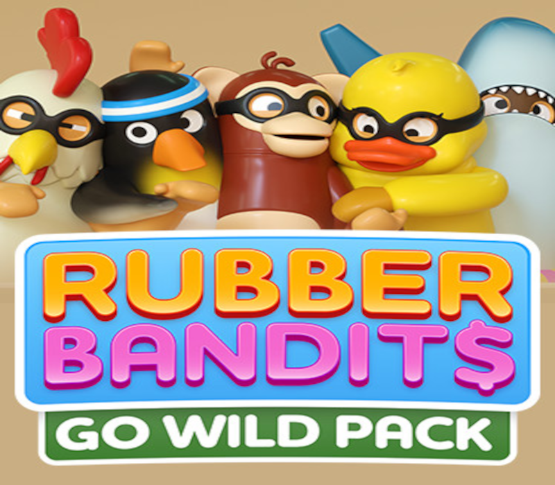 Copertina di Rubber Bandits: Go Wild Pack DLC PC Steam CD Key
