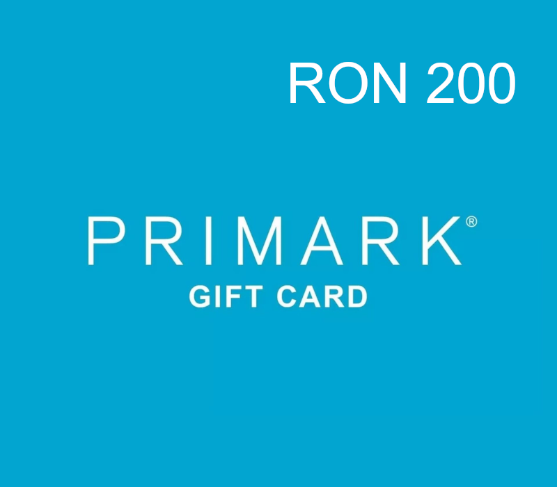 Carátula de Primark 200 RON Gift Card RO