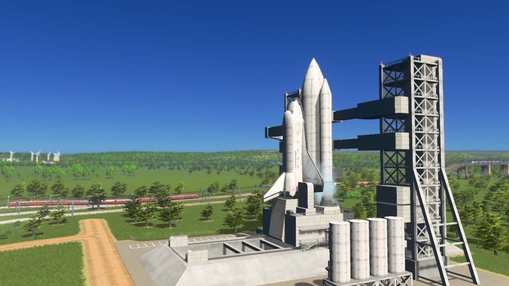 Cities: Skylines - Content Creator Pack: High-Tech Buildings DLC Steam CD Key screenshot 3