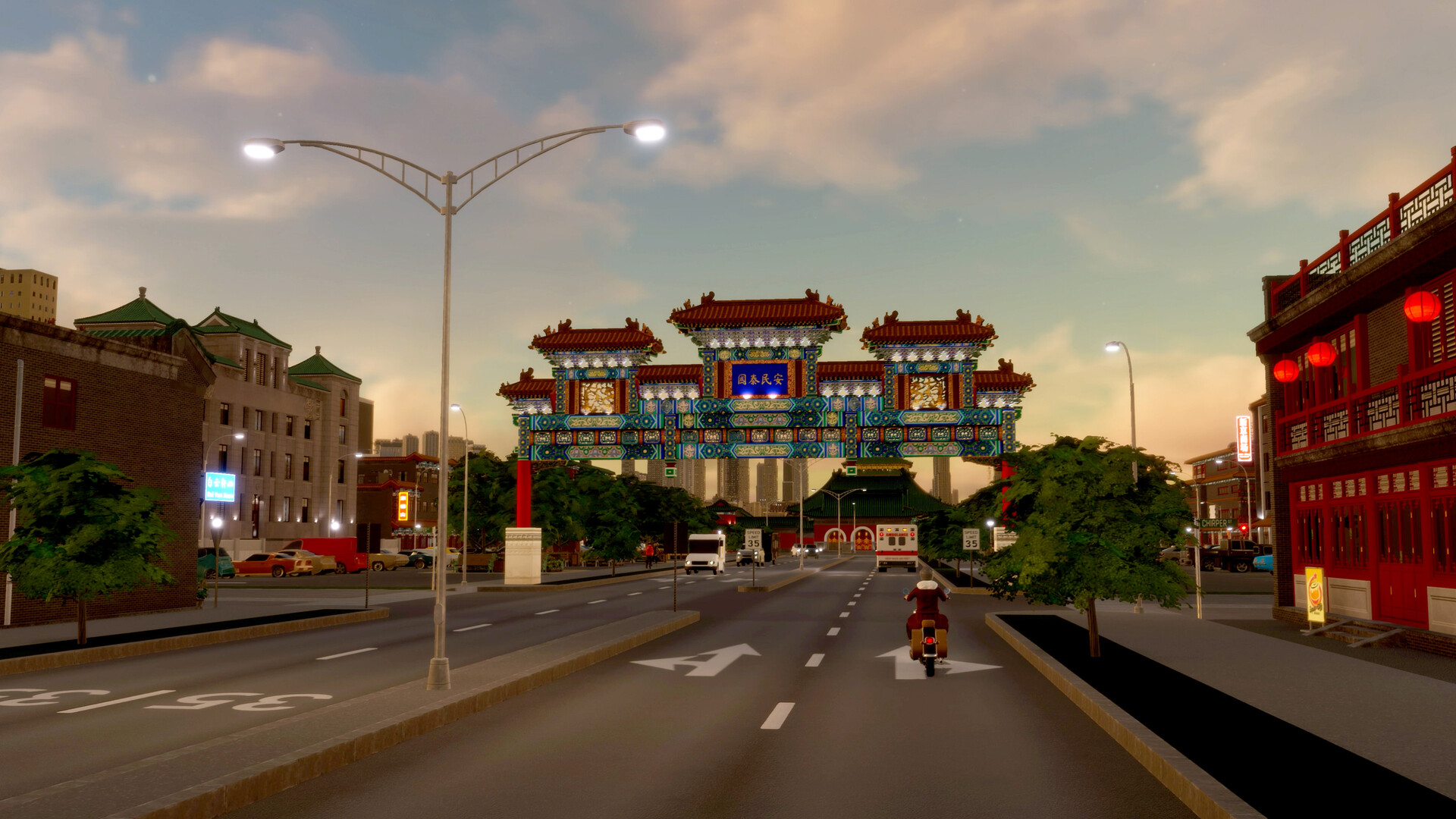 Screenshot 4 di Cities: Skylines II - Creator Pack: Dragon Gate DLC EU PC Steam CD Key