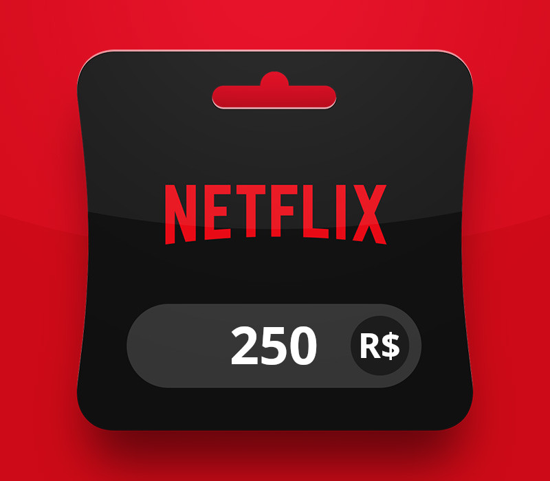 Netflix BRL 250 Gift Card BR cover art