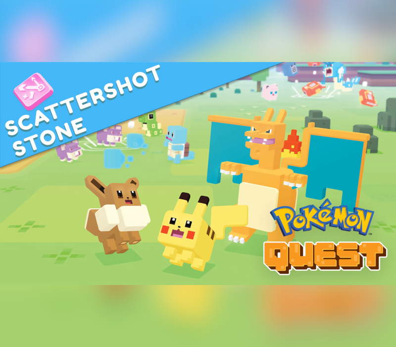 Okładka Pokemon Quest - Scattershot Stone DLC EU Nintendo Switch CD Key