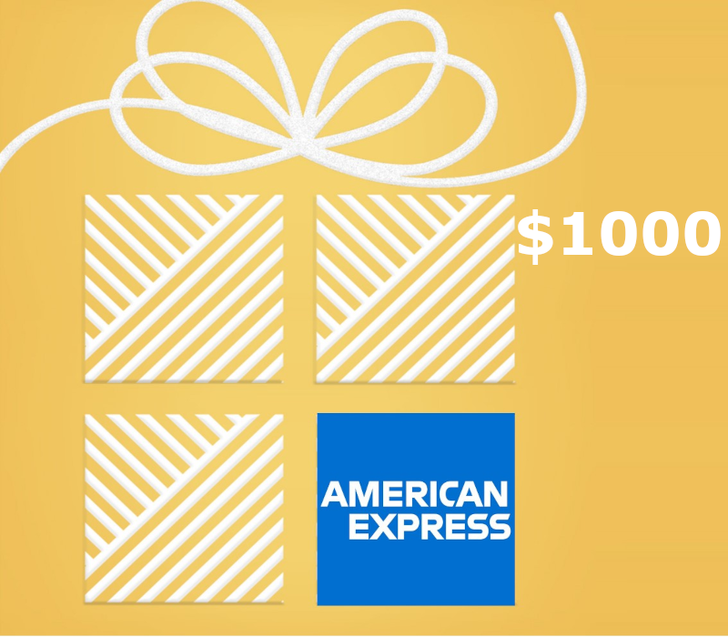 American Express $1000 Gift Card US cover art