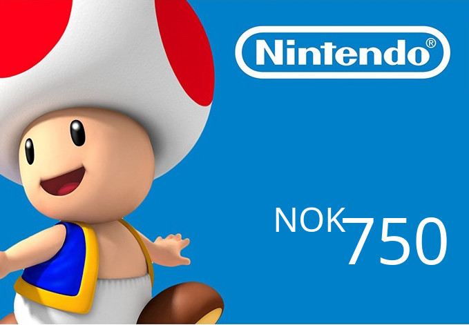 Nintendo eShop Prepaid Card 750 NOK NO Key screenshot 1
