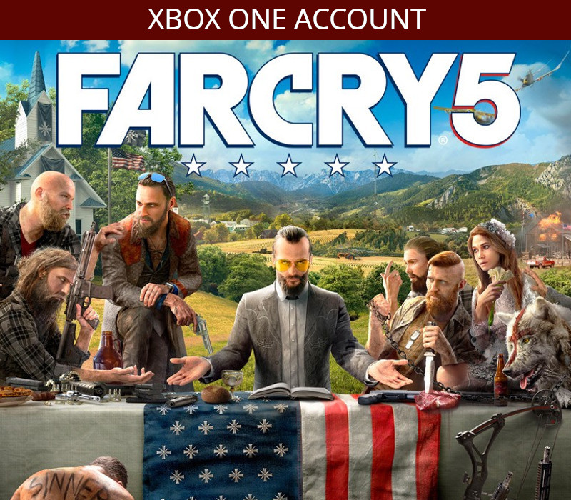 Far Cry 5 XBOX One / Xbox Series X|S Account cover art