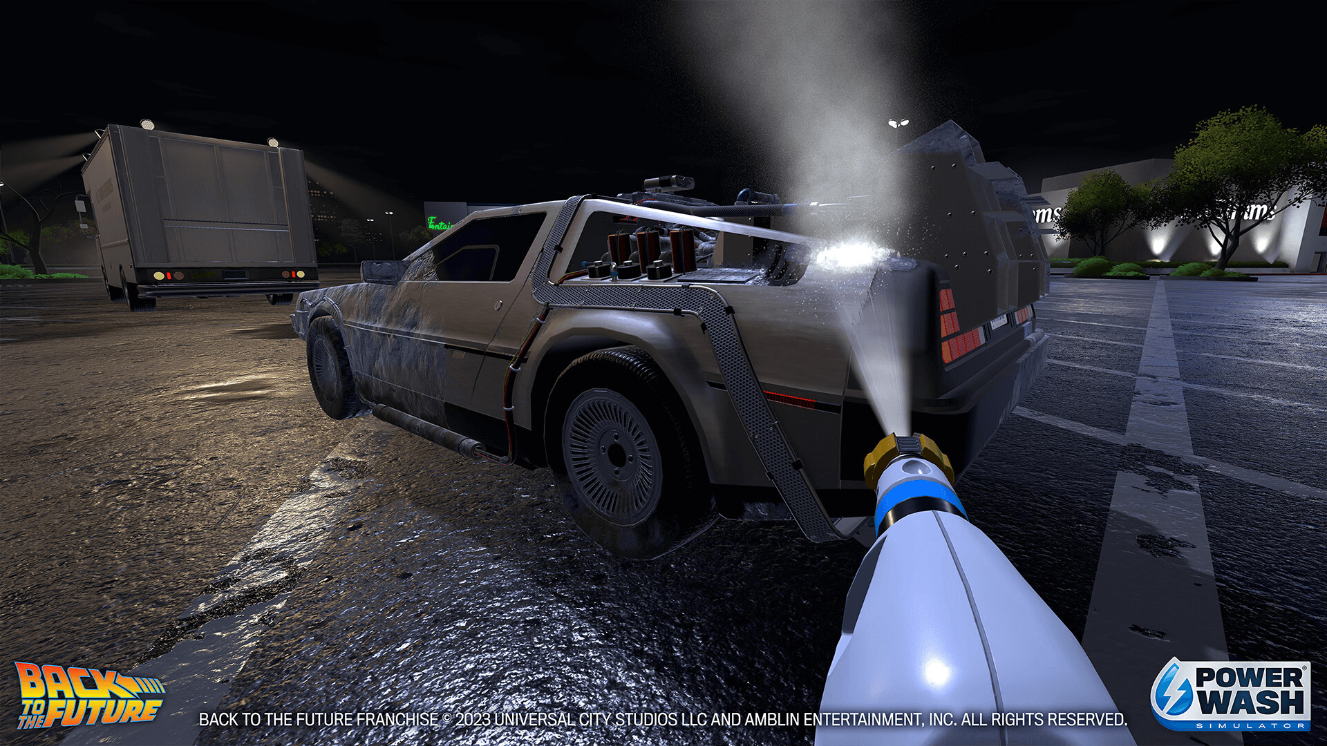 PowerWash Simulator - Back to the Future Special Pack DLC Steam CD Key screenshot 2