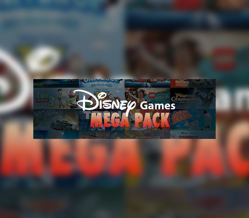 Disney Mega Pack PC Steam CD Key cover art