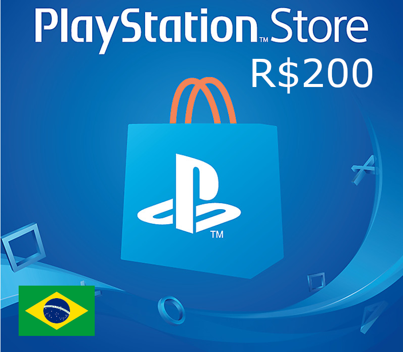 Copertina di PlayStation Network BRL 200 Gift Card BR