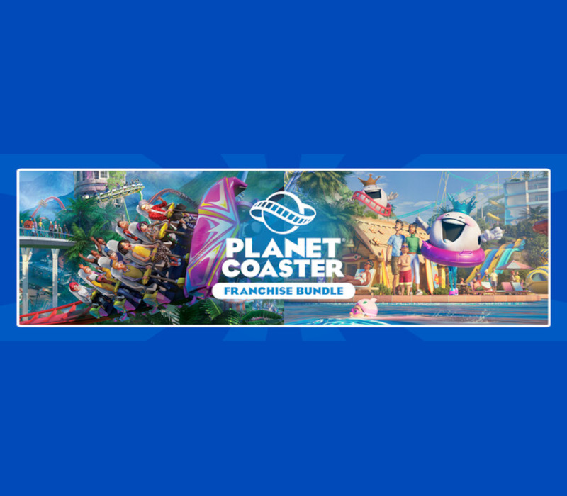 Planet Coaster Franchise Bundle PC Steam CD Key cover art