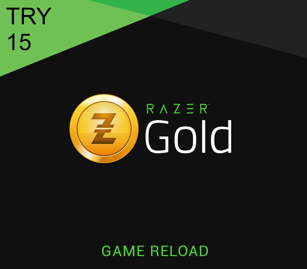 Jaquette de Razer Gold TRY 15 TR