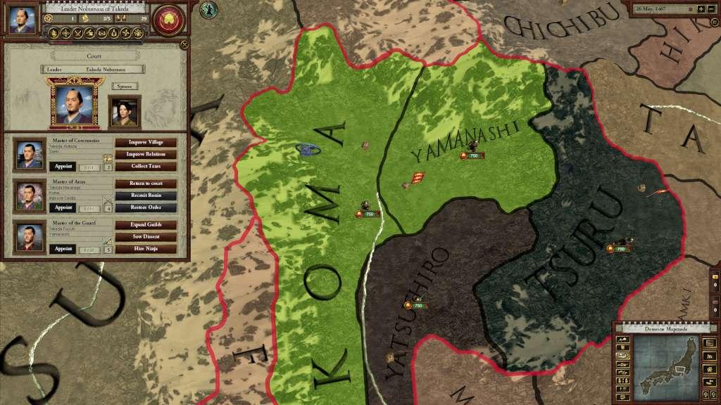 Sengoku EU PC Steam CD Key screenshot 2