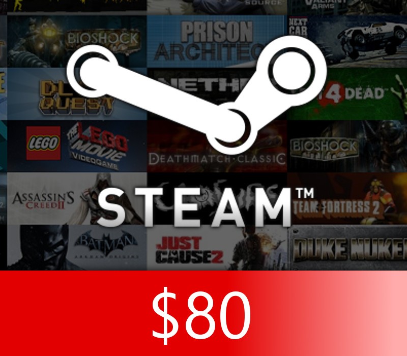 Steam Gift Card $80 HKD HK Activation Code cover art