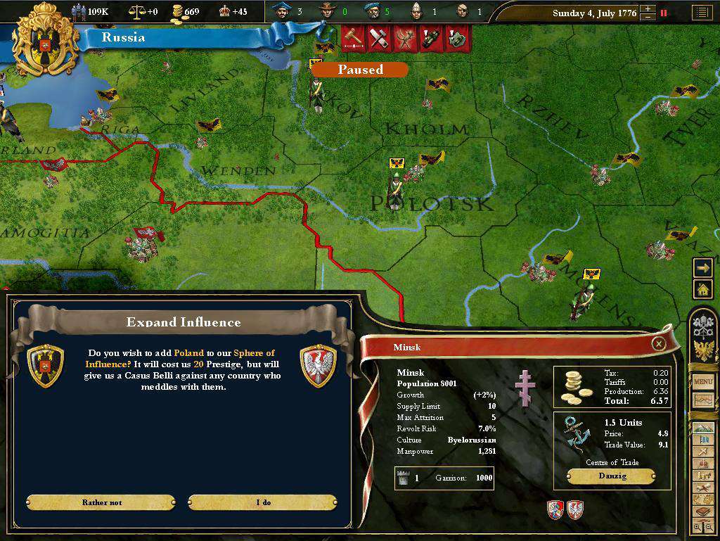 Screenshot 2 di Europa Universalis III - Divine Wind Expansion EU PC Steam CD Key