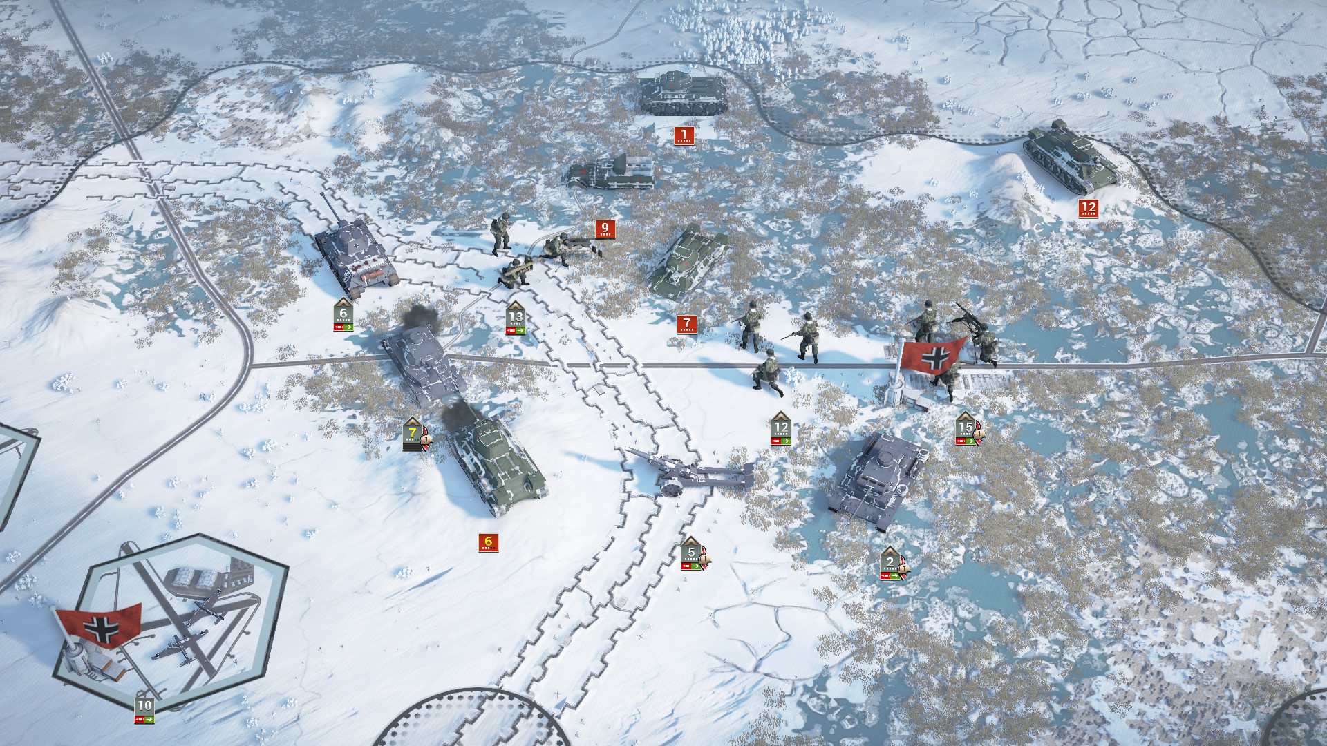 Panzer Corps 2 - Axis Operations 1943 DLC PC Steam CD Key screenshot 4